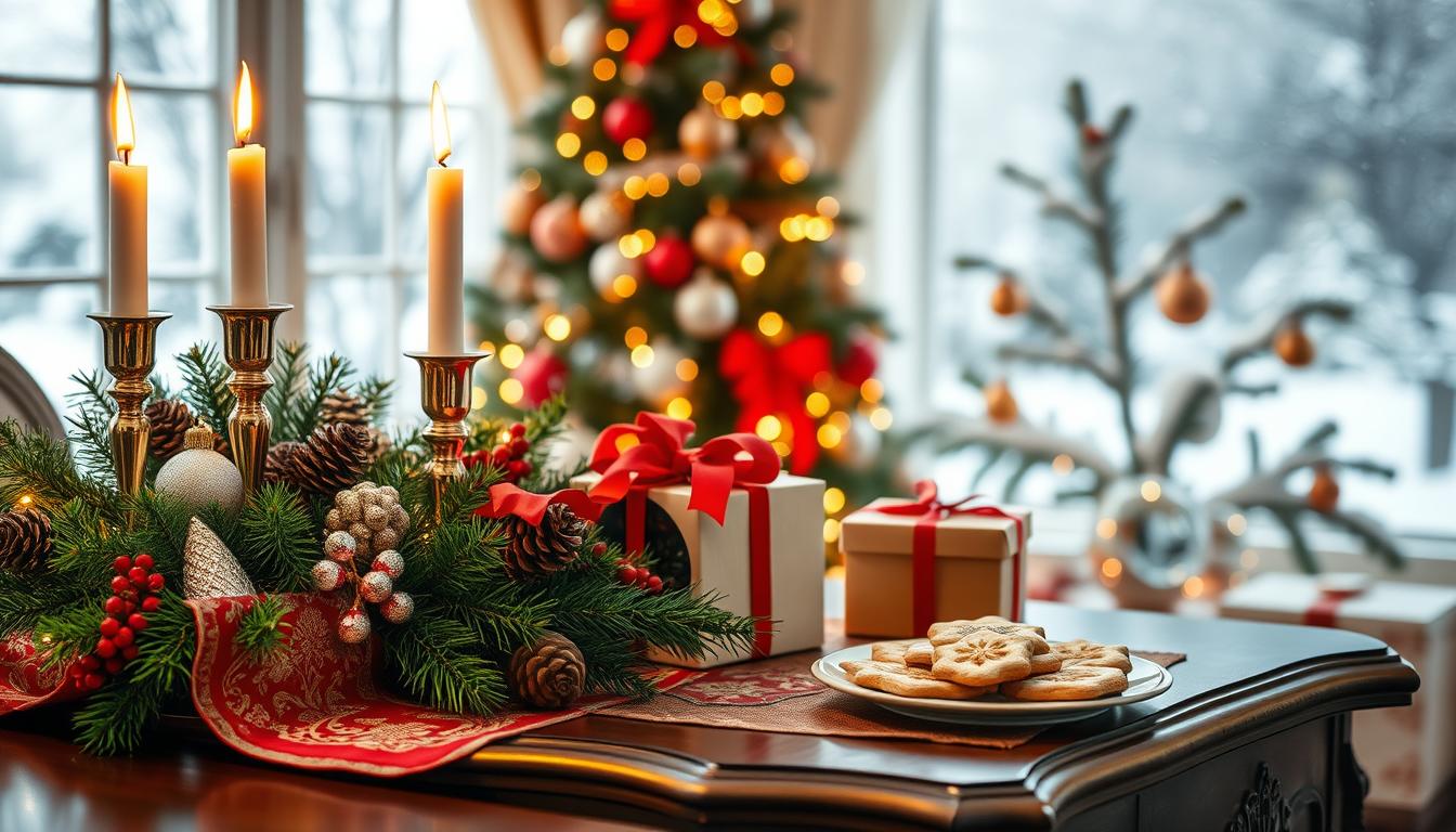 Glückwunsch zu weihnachten und neujahr