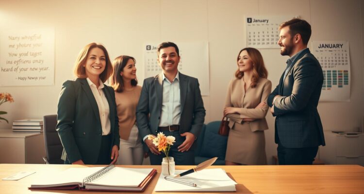 Neujahrswünsche für mitarbeiter