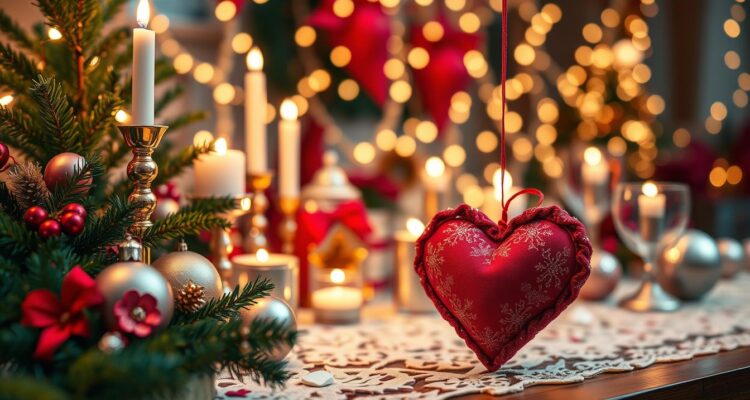 Neujahrswünsche mit herz